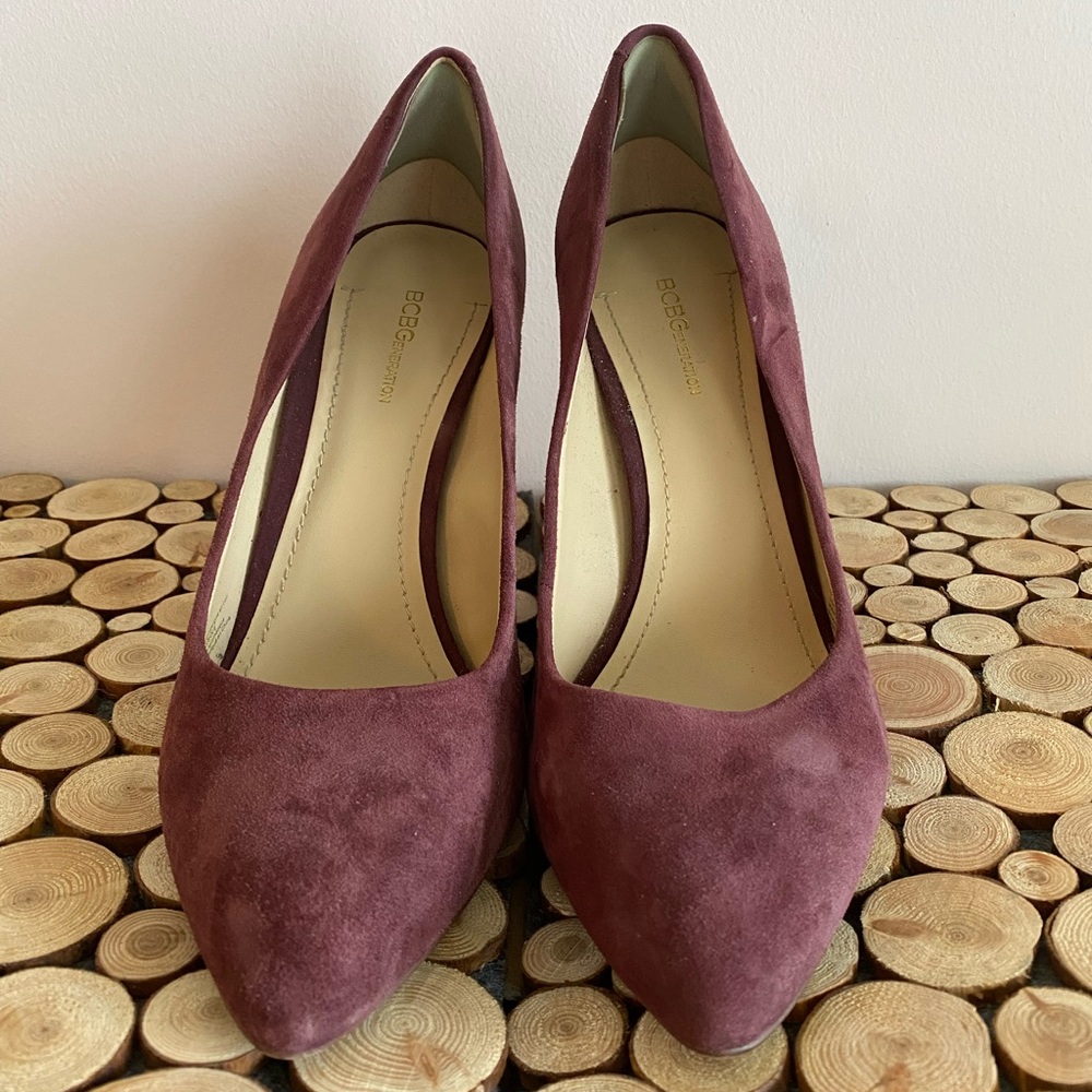 BCBGeneration plum heel